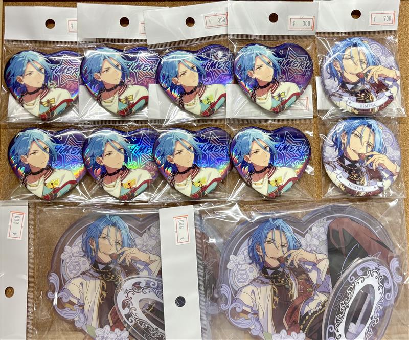 🌟入荷情報🌟 #あんさんぶるスターズ 【中国 7周年ハート缶バッジ・花