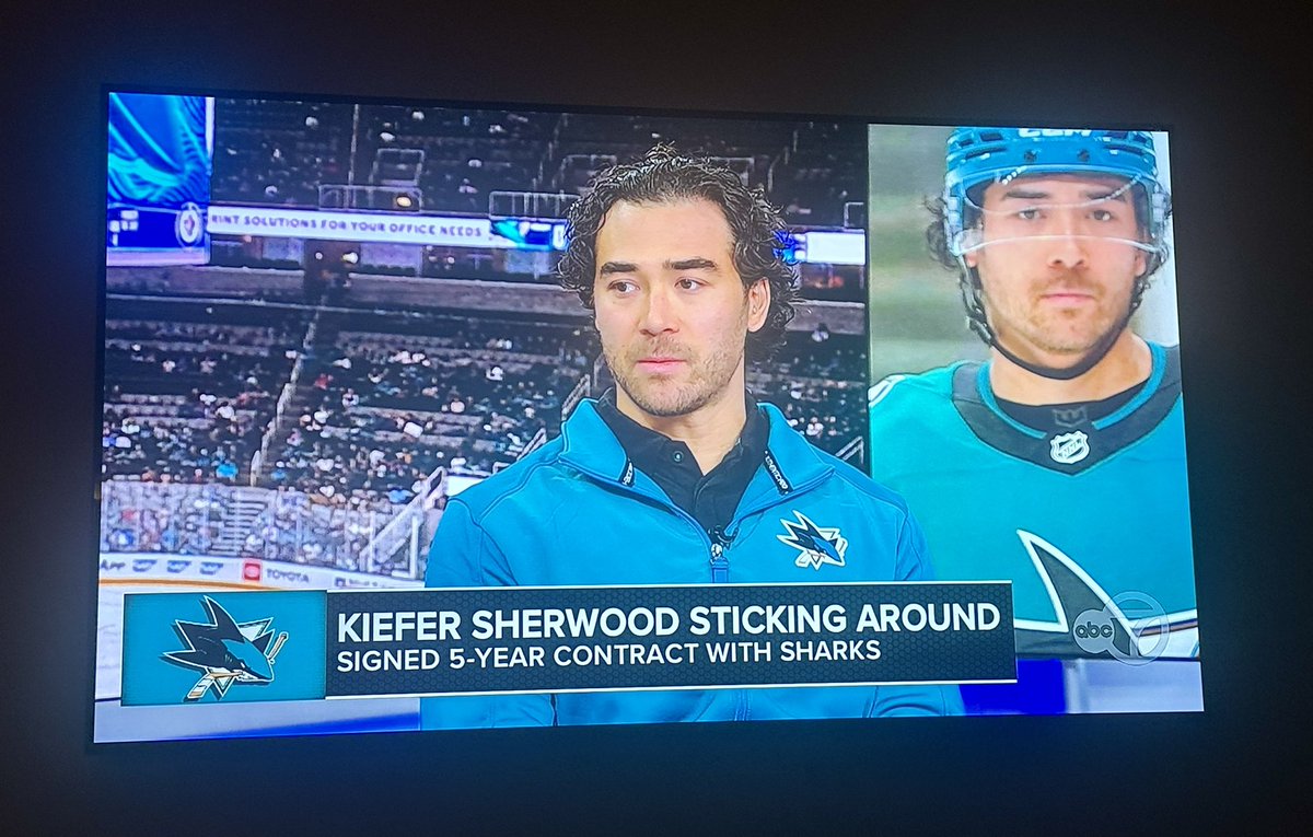 jbecher's tweet photo. Watching #sjsharks @KSherwood44 and @LarryBeilABC7 on the ABC after the game

NHL Stanley Cup game 2 https://t.co/Fe0SDiswEW