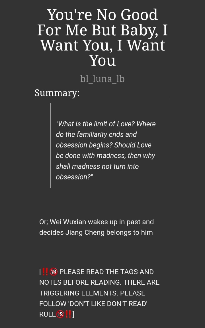 ThapaRoll's tweet photo. Hello everyone! Finally the part 1 of my new #Xiancheng #chengxian fic is out!

I am so excited, I hope you all like this 😅😅❤️

Do read the tags!!! https://t.co/ngqrGUJ7At