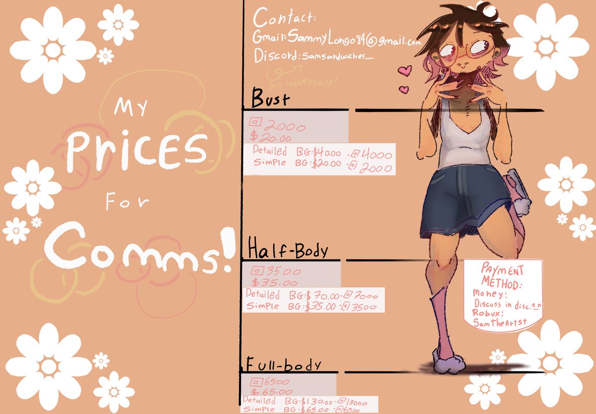 SamSandwichs's tweet photo. @Smokee_Bee Also my most recent art &amp; info https://t.co/QSrMwVFs7v