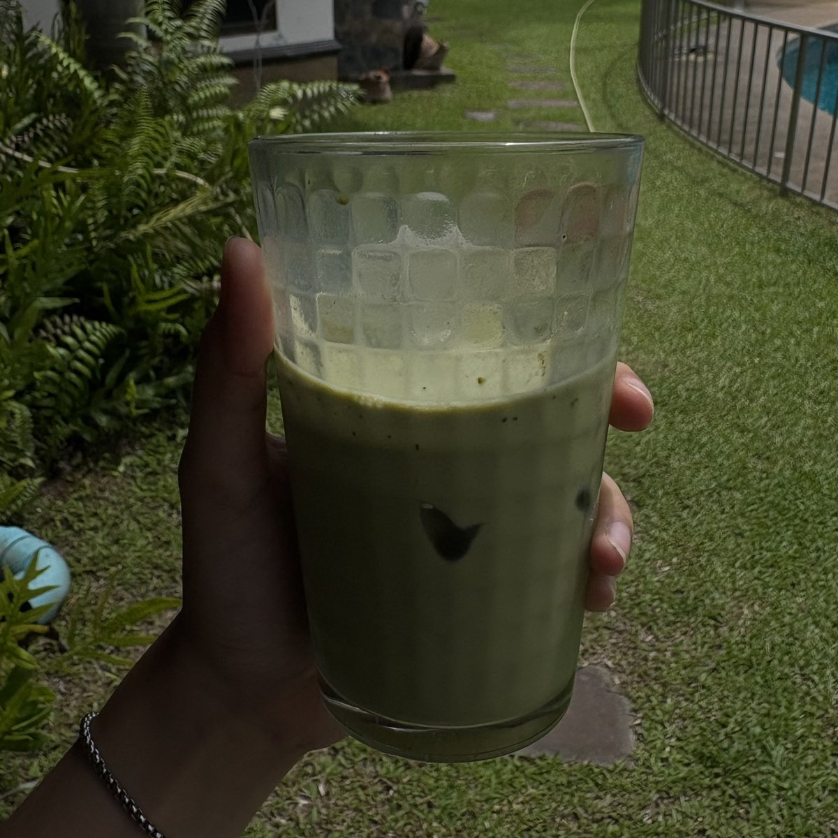 Sanier_xa's tweet photo. ชงมัทฉะ อร่อยแล้วนะ🥹 https://t.co/tgBqROzyut