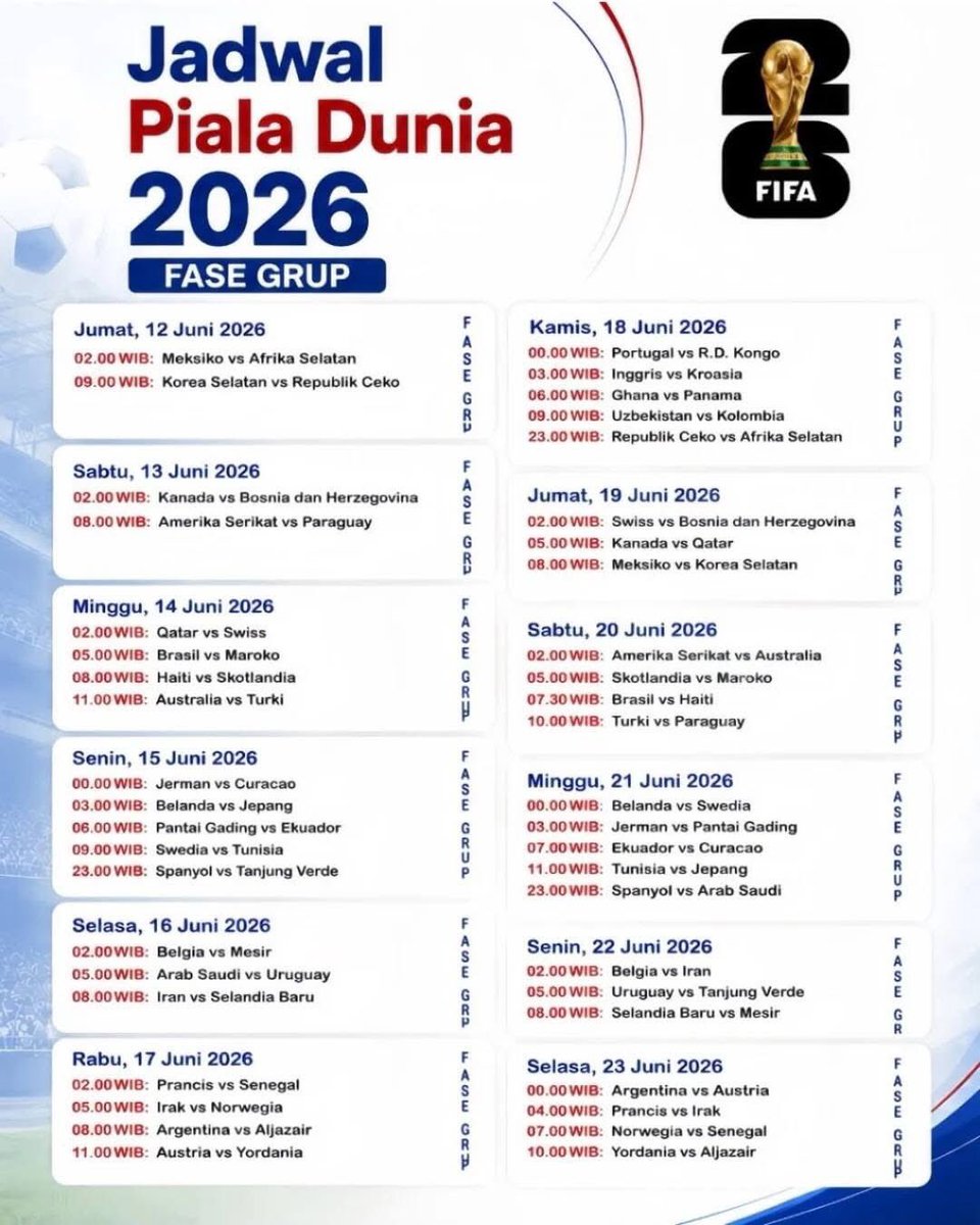 vicko_twitt's tweet photo. @idextratime Jadwal lengkap nya ges https://t.co/4U74KN9Pre