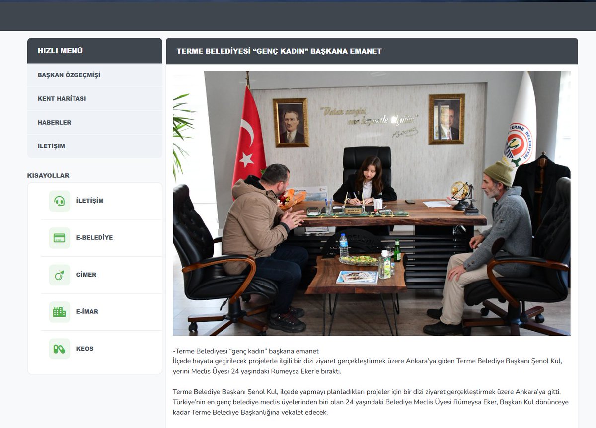 senreno's tweet photo. @TermeBelediyesi 

Gurur mu duyuyorsunuz ? 
Açıklamalarını da bu haberin altına ekleyin... https://t.co/84y2lK3OZE