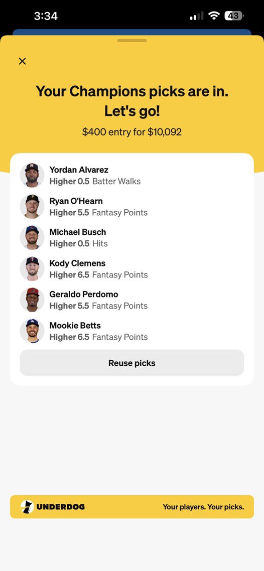 LukaOhtani's tweet photo. Dodgers game Tied 2-2

If this game goes to extra innings and Mookie Betts can somehow get Over 6.5 Fantasy Points - I CASH $10,000

And 6 of my Followers win $100 each.

One TIME MOOKIE YOU MF

TAPP In &amp; Win https://t.co/PFHnnn4bL8