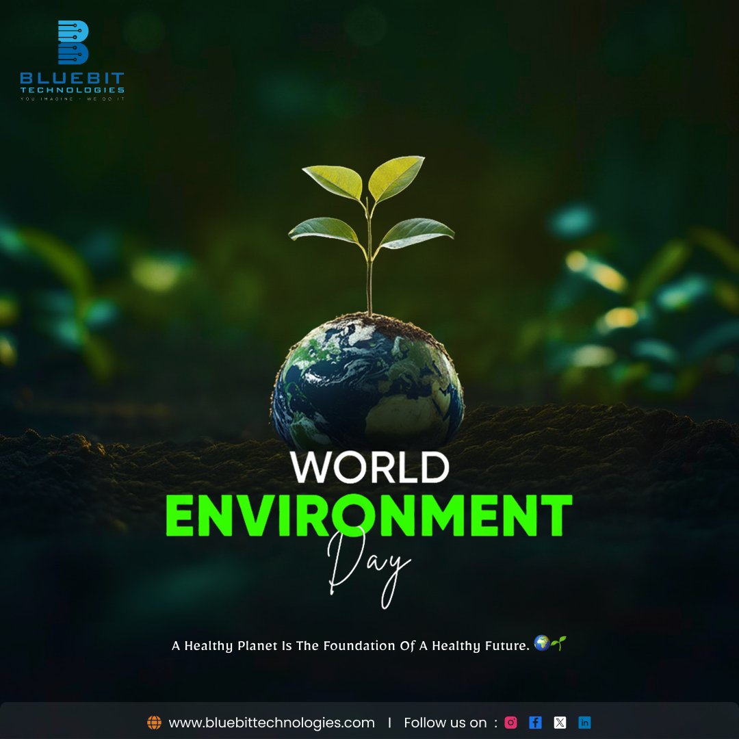 BlueBitTechnol1's tweet photo. 🌱 Small actions today create a greener tomorrow.
Let's protect our planet and preserve its beauty for future generations. 🌍
#WorldEnvironmentDay #GoGreen #SaveNature #Sustainability #GreenFuture #ProtectOurPlanet #EcoFriendly #EnvironmentMatters #ThinkGreen #ActGreen https://t.co/yB2N18dISW