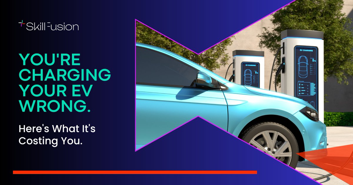 SkillFusion_LLC's tweet photo. Most EV owners are making at least 3 of these mistakes right now. Some of them are costing hundreds. Some are quietly killing the battery. We broke it down for you.
10 habits draining your EV and how to fix each one.
Read it before your next charge: https://t.co/TpozYRjkVf https://t.co/T93RufYr8j