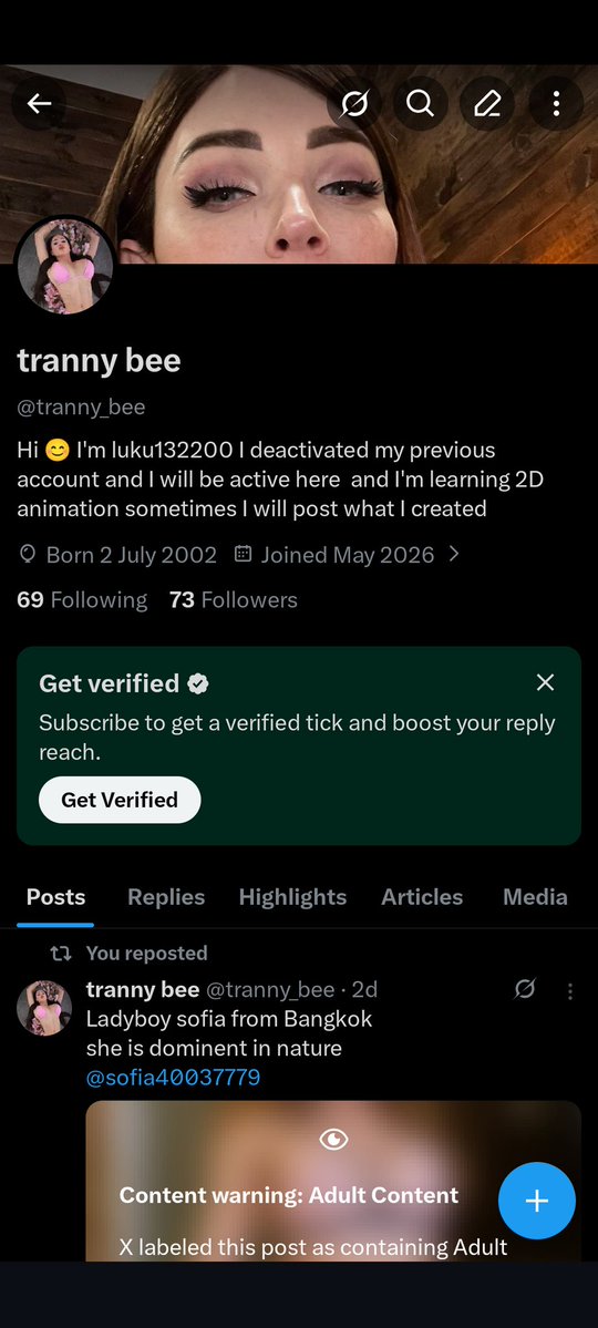 Luku132200's tweet photo. (@tranny_bee )This is my other account please follow me there, cause I'm going to deactivate this account @Luku132200    
in 3 days https://t.co/Fx1kQhI2FR