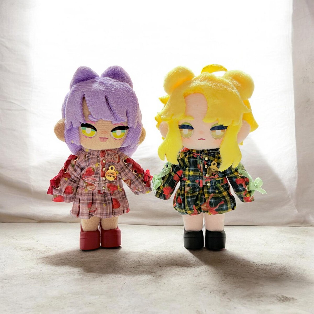 Lara_dollworld's tweet photo. 取り急ぎですが、お品書きUpしました‼️
いちご🍓チェックセットアップは肩リボンハトメ仕様に変更しリボンカラーのバリエーション増やしました✨
詳しくはお品書き↓をご覧ください🙇‍♀️

https://t.co/5h5B1Ym9hI

#ぷにみお
#ぷにクロオカダヤ https://t.co/7uNQHSXfNH