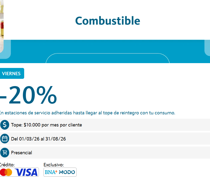 ahorrotwit's tweet photo. En #Shell #YPF #Axion #Gulf 👇
Con @MODO_Arg + crédito @BancoNacion 💳
👉 20% OFF
💸 Tope $10.000/mes (unificado)
🔥 Extra en Shell 👇
👉 +5% adicional
💸 Tope $3.000
💥 Y encima podés sumar esto 👇
👉 +10% con #Quantium
💸 Tope $6.500 / $12.000 según nivel https://t.co/ub2jg0vYMO