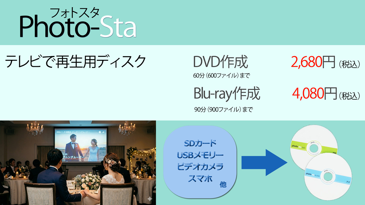 koide_00100's tweet photo. ⭐️フォトスタディスク保存⭐️
フォトスタディスク保存ならスマホで撮った動画を DVDやブルーレイにダビングしてプレーヤーやテレビで再生できます😃
スマホなどで作製した自作のムービーも保存可能です✨
詳しくはこちら ⇒ https://t.co/LBdOWz15lu
#スマホ動画 #動画保存 https://t.co/yy7z2Uc3ek