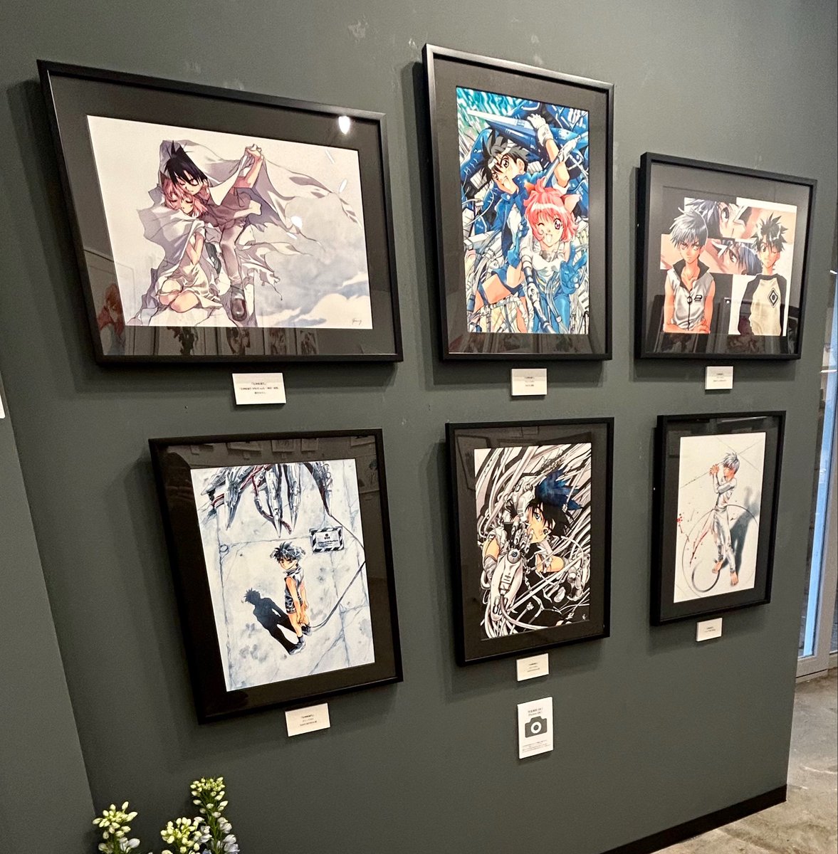 TheEdition88's tweet photo. 【#杉崎ゆきる 30th Anniversary Artworks「Valfart」出版記念展】
7日（日）までEDITION88フラッグシップショップ（五反田）にて開催中🪽
#DNANGEL や #DDNAngels をはじめ #女神候補生、#ラグーンエンジン、#ナイツ、#純喫茶ねこ など杉崎先生が描く色鮮やかで魅力的な作品をご堪能ください💁
（18時まで営業中）

詳細ページ▶️ https://t.co/vR5R8c2HR6
