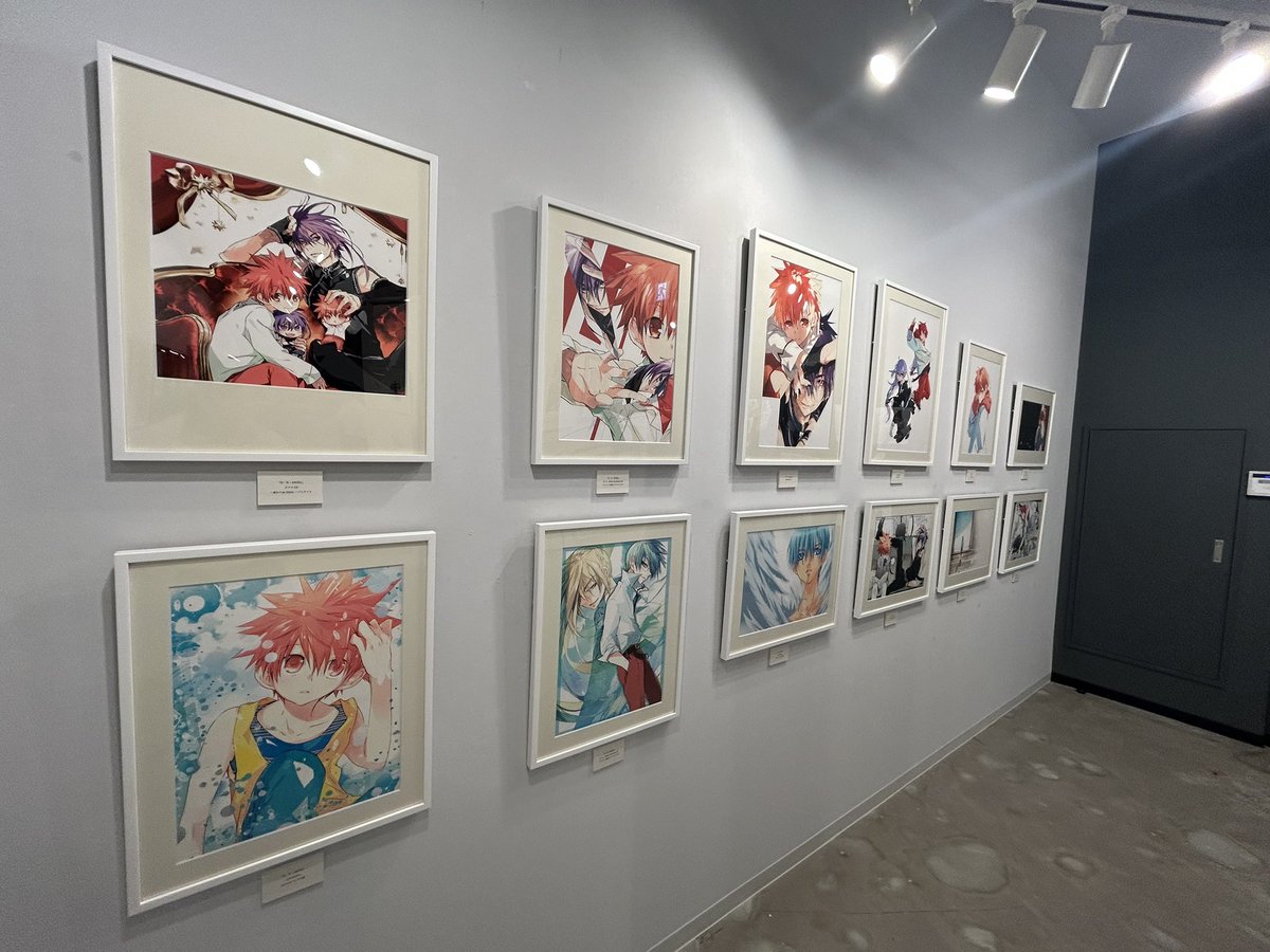 TheEdition88's tweet photo. 【#杉崎ゆきる 30th Anniversary Artworks「Valfart」出版記念展】
7日（日）までEDITION88フラッグシップショップ（五反田）にて開催中🪽
#DNANGEL や #DDNAngels をはじめ #女神候補生、#ラグーンエンジン、#ナイツ、#純喫茶ねこ など杉崎先生が描く色鮮やかで魅力的な作品をご堪能ください💁
（18時まで営業中）

詳細ページ▶️ https://t.co/vR5R8c2HR6