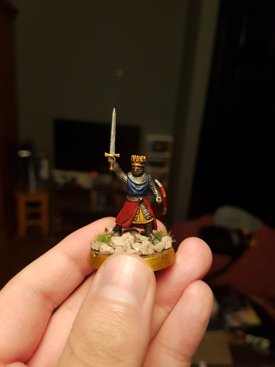 bugmanful's tweet photo. King Ferdinand III of Castile and Leon aka Saint Ferdinand III
#miniaturepainting 
#KnightArt 
#medieval 
#miniatures https://t.co/nyIeeZ8EfW