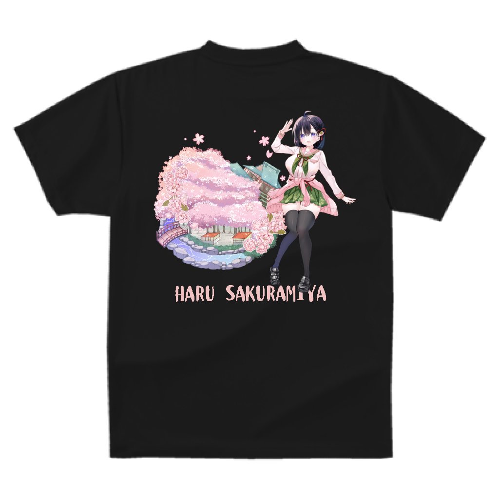 imamiyatoshio's tweet photo. 【春咲ちゃん Tシャツ受注販売のお知らせ】
今日から1週間だけですが、桜宮春咲ちゃんのTシャツの受注生産販売を行います！ 
興味のある方は是非お願いします🙇
素材は乾きやすいドライTシャツです！
現地受け取りの方は送料不要です！

https://t.co/4kZjrbS3Gz. https://t.co/cqGsjomHRz