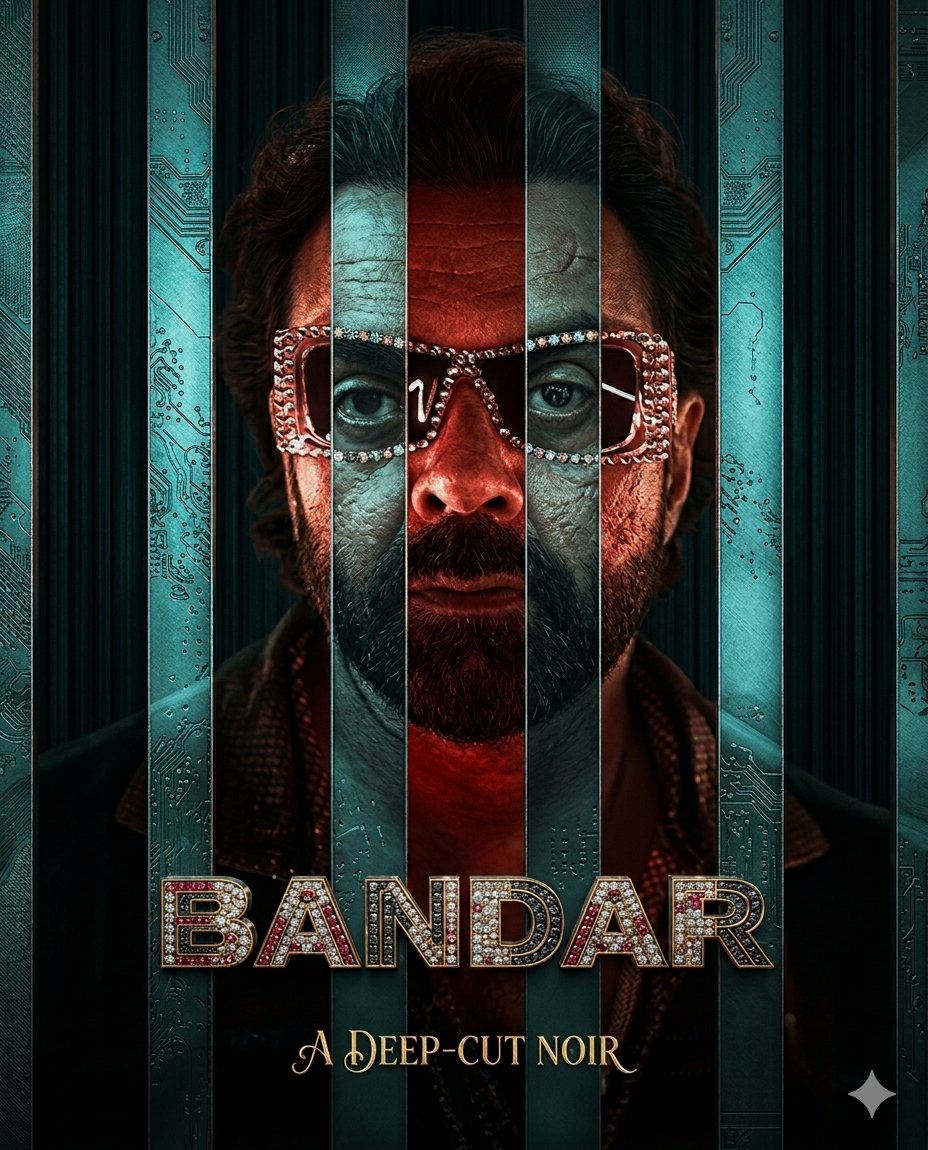 monojd24's tweet photo. 🎬Bandar ⭐⭐⭐⭐/5 excellent masterpiece On the content front, expecting #Bandar to be an absolute BANGER.
Releasing this Friday, I am eagerly looking forward to watching #BobbyDeol unleash his full prowess as a performer. Directed  #AnuragKashyap and produced  #NikhilDwived 👌 https://t.co/tRqQeRn0J6