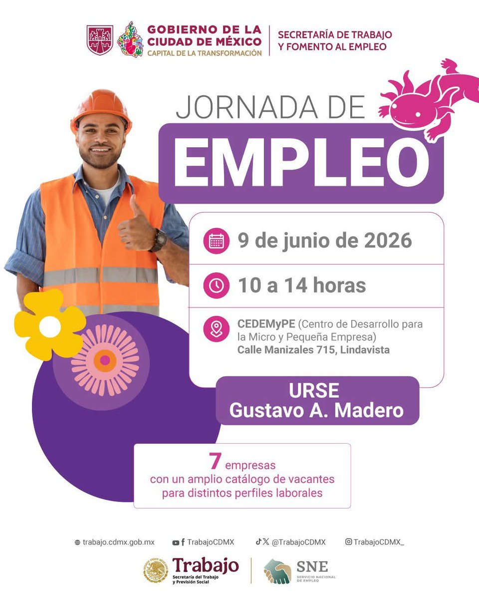 OctavioFSanti's tweet photo. #ComunidadUACM: se comparte información de las acciones que desarrolla @TrabajoCDMX, en apoyo a las personas buscadoras de empleo. 

@UACM #ServiciosEstudiantilesUACM #FormaciónParaElTrabajo #UACM25Años #UACMEducación https://t.co/2xqq1OAkK9