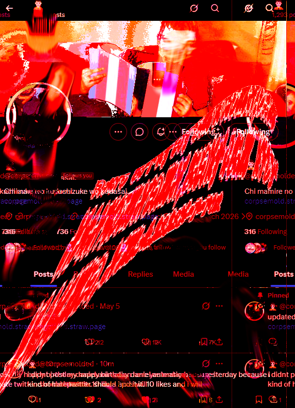 EVIL FUCKING RED DAVE STRIDER 😡😡😡😡 tweet media