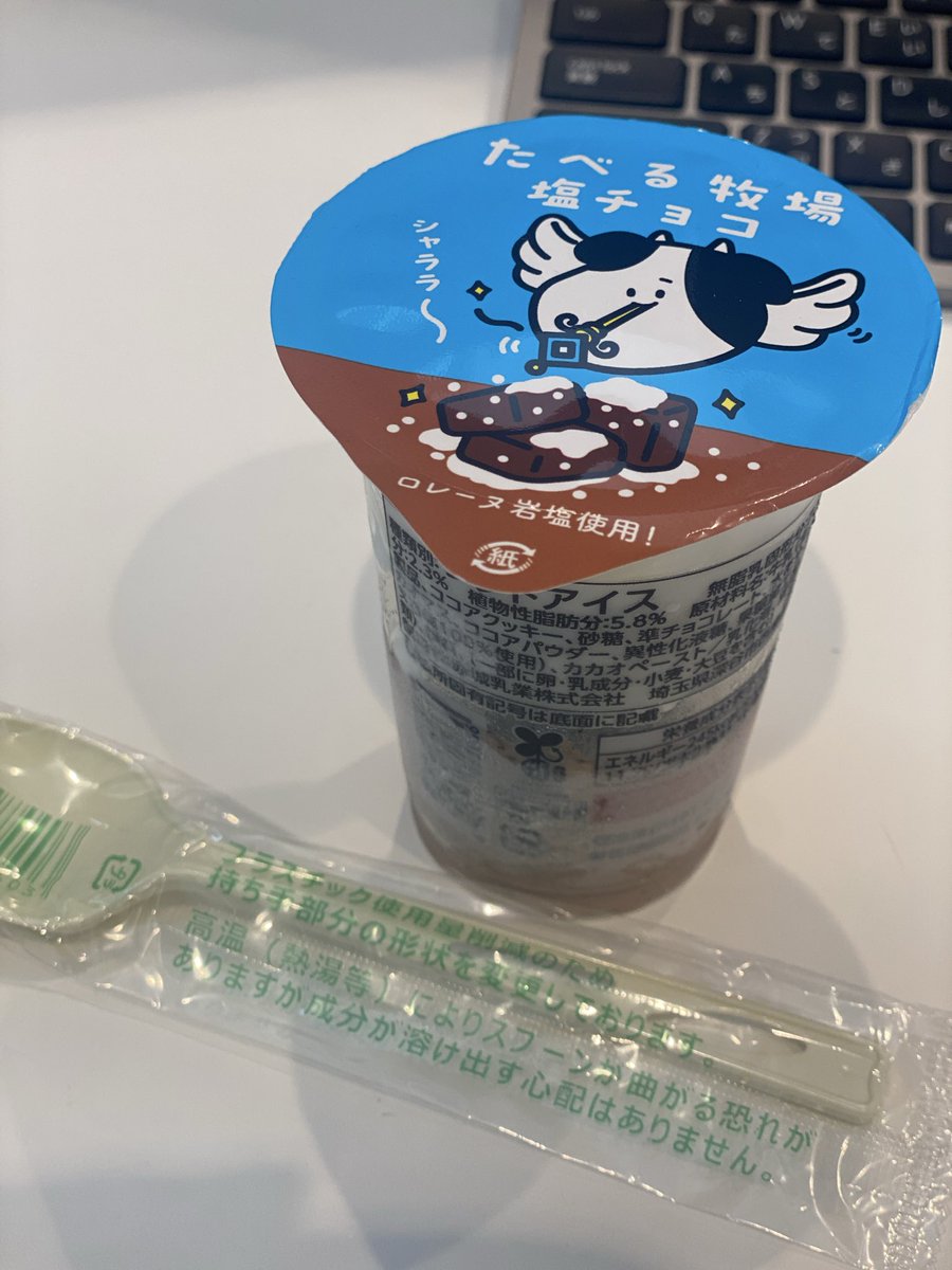 sanma_can's tweet photo. 塩チョコと大きいスプーンをくれる人を愛す https://t.co/doP1rMa1lt