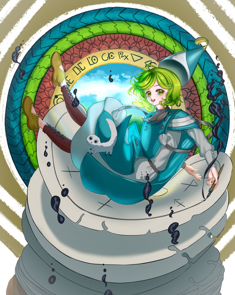 clockneo_'s tweet photo. #witchhatatelier https://t.co/HyXhCTSy3a