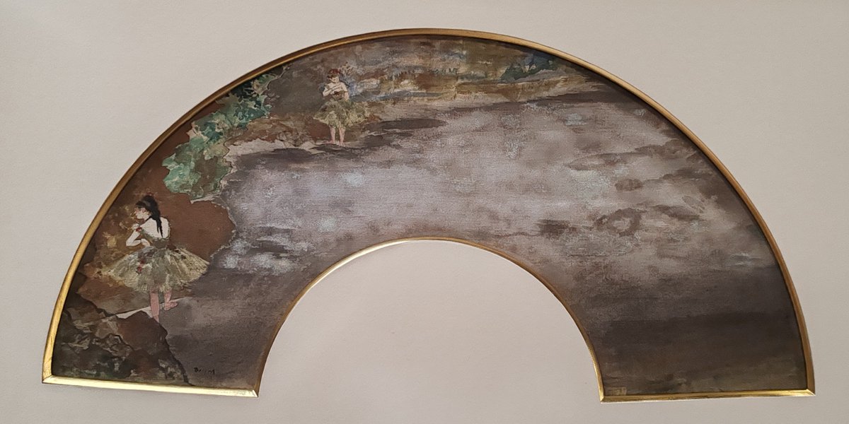 FuszMH's tweet photo. Musée d'Orsay - Accrochage jusqu'au 21 juin : donation de 17 éventails peints https://t.co/l3FyILb1Vg