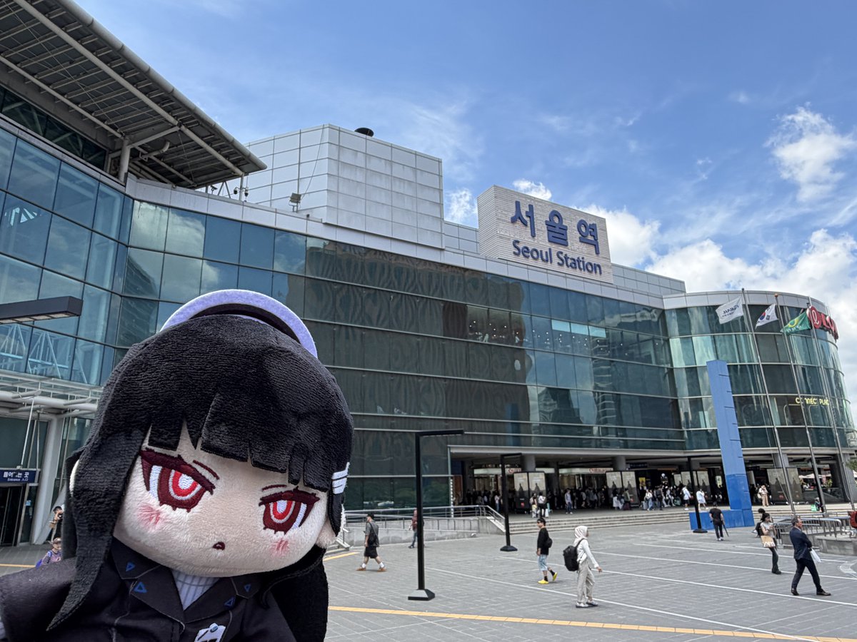 Hayatsuki_'s tweet photo. ソウルだ！！！
ついに来たぞ！ソウルに！
リオ会長！ソウルですよ！ソウル！！！

うへ〜

#블루아카이브_트친소
#블루아카이브_X친소
 #ブルアカ https://t.co/7m26OfIQoO