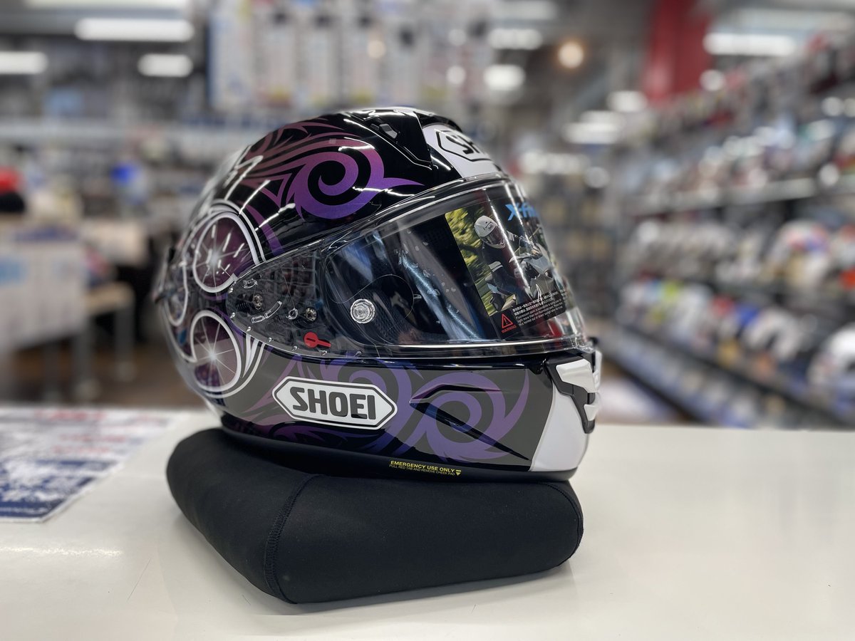 SHOEI X-Fifteen新色入荷? ・KAGAYAMA TC-10 (BLACK/WHITE) 先に入荷 