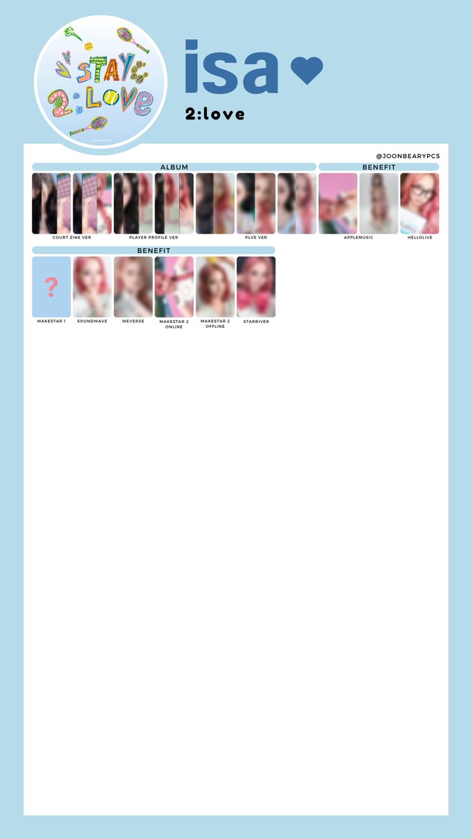 joonbearypcs's tweet photo. [UPDATE] stayc 2:love photocard template

🔗 below

스테이씨 pc 포카 wl wishlist sumin sieun isa seeun yoon j 수민 시은 아이사 세은 윤 재이 ot6 2love 2l0ve https://t.co/pT7UDHwIJs