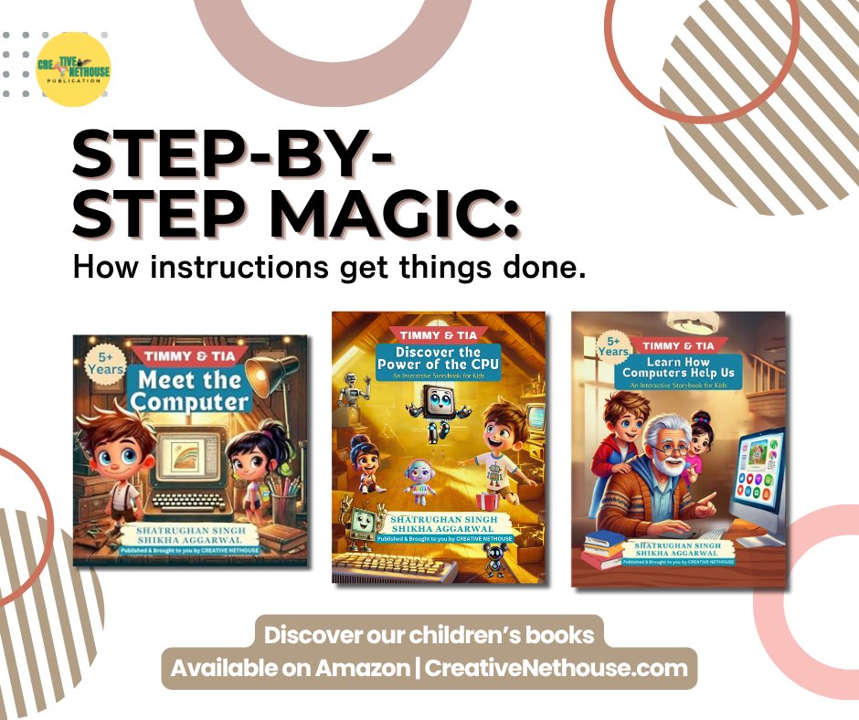 ShatrughanWrite's tweet photo. Our books are now available on Amazon.https://t.co/S9x4DeU8CX
Find a story that speaks to you.

#CreativeNethouse #ShatrughanSingh #ChildrensBooks #MotivationalBooks #Books
........ https://t.co/48Z6oelQJT