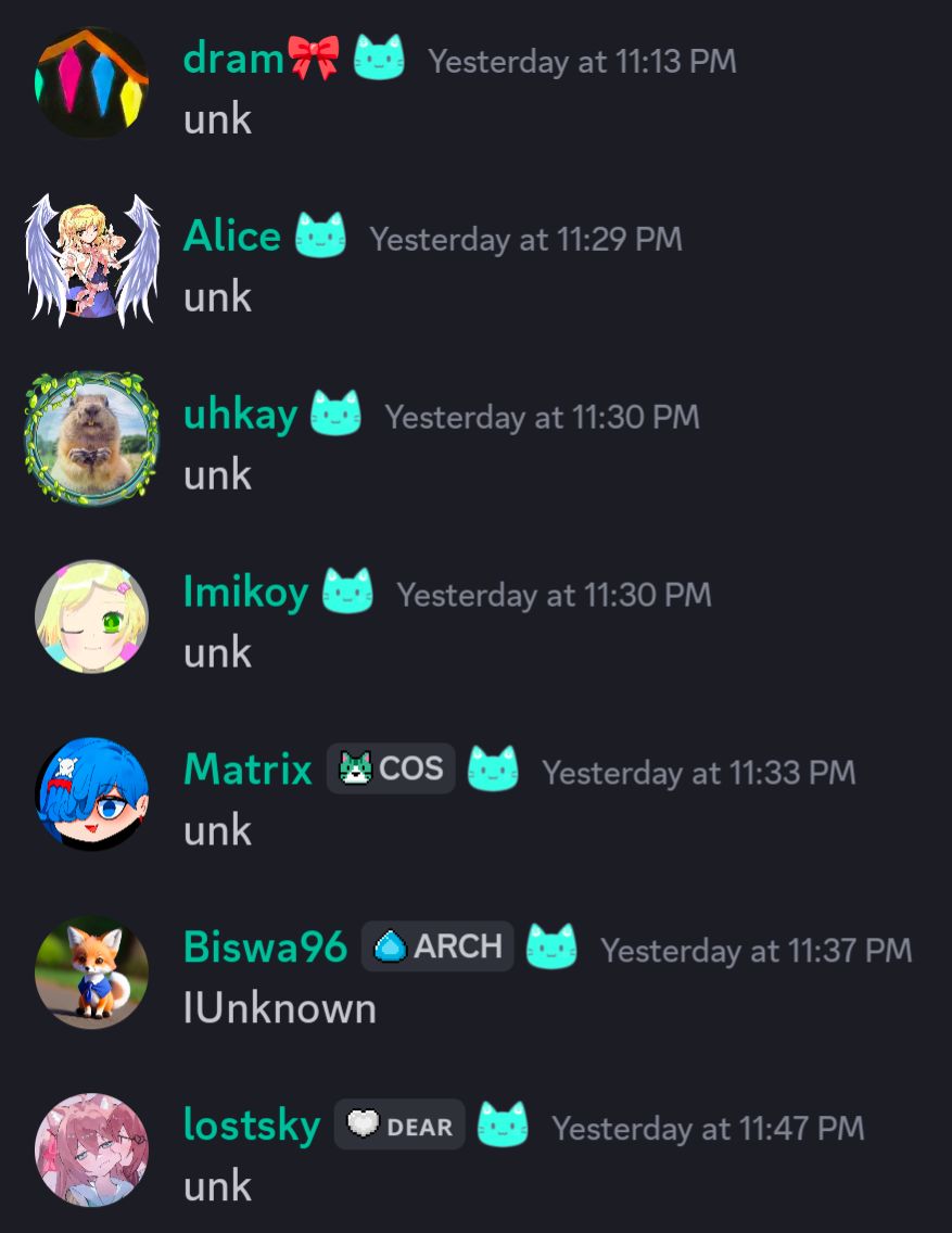 Lina_Hoshino's tweet photo. The people in my Discord get what reverse engineering is all about ^^;; https://t.co/5cLaZODUTY
