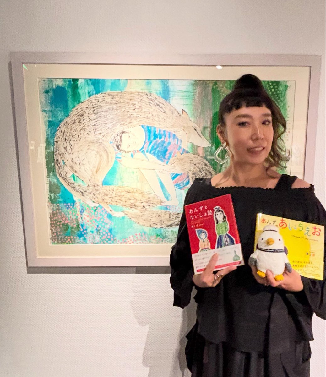 🎨蟹江杏さん新作展2026、開催中！ 画家・ 蟹江杏さんの新作展が、6月4
