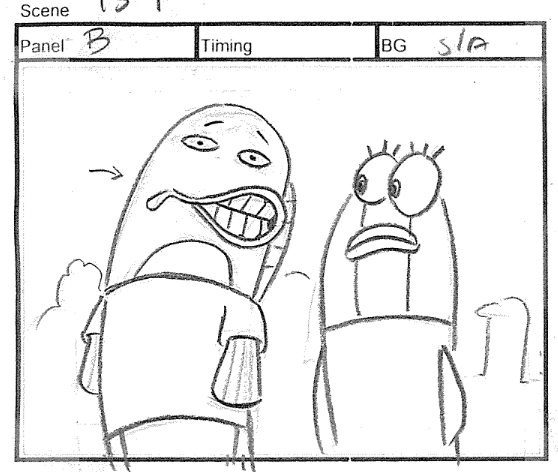 ArtofSpongebob's tweet photo. A drawing by C.H Greenblatt from "Prehibernation Week." https://t.co/CZPodHmXY0