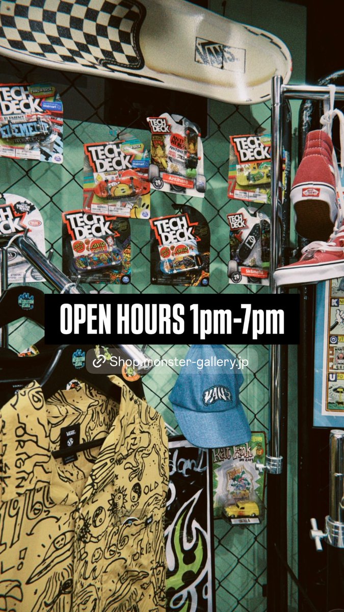 ResolutionOsaka's tweet photo. OPEN HOURS 13:00-19:00
https://t.co/nqhXDAdizy https://t.co/wlBfbRcZtp