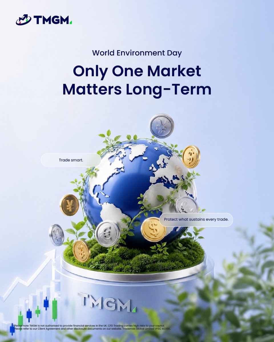 TMGMgroup's tweet photo. The biggest trend isn’t on your chart. 🌍

No planet, no market. Think long-term.

Drop a 🌱 if you’re long on Earth.

Subscribe here for more latest news: https://t.co/A4fgR7EYg3 

#TMGM #WorldEnvironmentDay #SustainableGrowth #TradeTheWorld https://t.co/hZfJ7DorOv