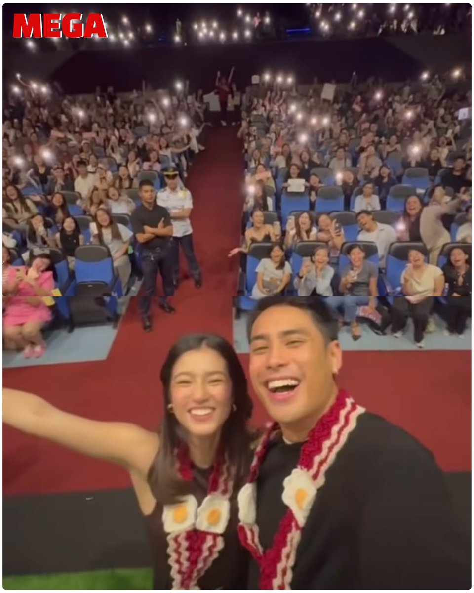MegaKapamilya's tweet photo. DONBELLE, SOLD OUT ANG KILIG! 🥰

Mainit na tinanggap ng mga manonood sa Batangas sina Donny Pangilinan at Belle Mariano matapos mapuno ang sinehan para sa kanilang pelikulang “Tayo Sa Wakas.”

#MEGAkapamilya #DonnyPangilinan #BelleMariano #DonBelle https://t.co/ZtXdKEOayb