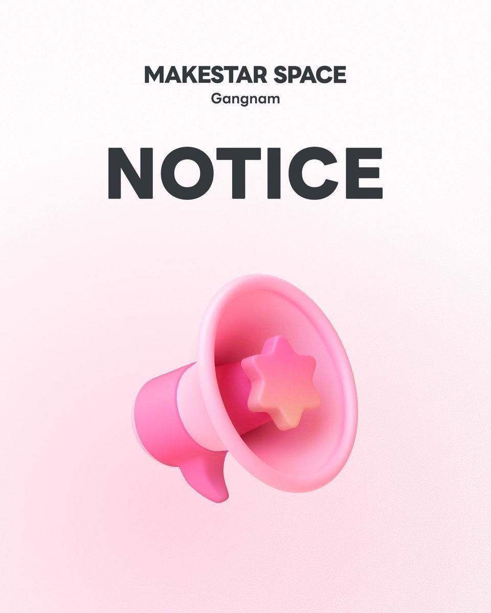 MAKESTARSPACEGN's tweet photo. 안녕하세요, MAKESTAR SPACE GANGNAM입니다.  

매장 운영시간이 아래와 같이 변경되오니 방문에 참고해주시길 바랍니다.  

6/5 12:00 ~ 18:00 
6/6 12:00 ~ 12:30, 16:00~20:00 

#MAKESTAR #MAKESTAR_SPACE #운영시간 https://t.co/tBMw1tE3TA