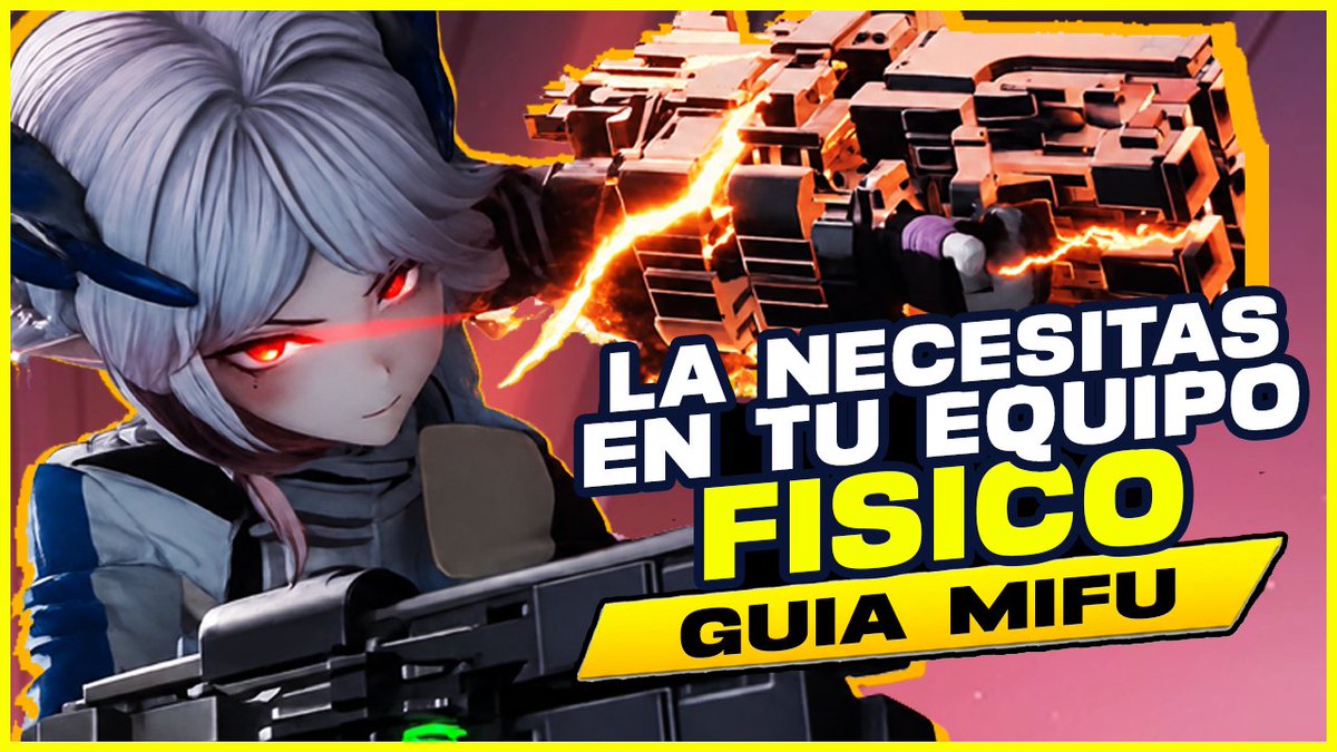 ZackoMR's tweet photo. 👊¡MIFU HA REVOLUCIONADO LOS EQUIPOS FISICOS! | Guia y Build | #Endfield‌ 

Enlace
⬇️⬇️⬇️⬇️ https://t.co/FxwmHonLP5