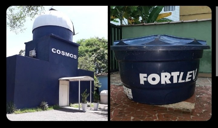 favrnx's tweet photo. @reporterenato O NAIPE desse tal "Observatório Cosmos" parece uma caixa d'água da Fortlev https://t.co/3jLWxV9dEA