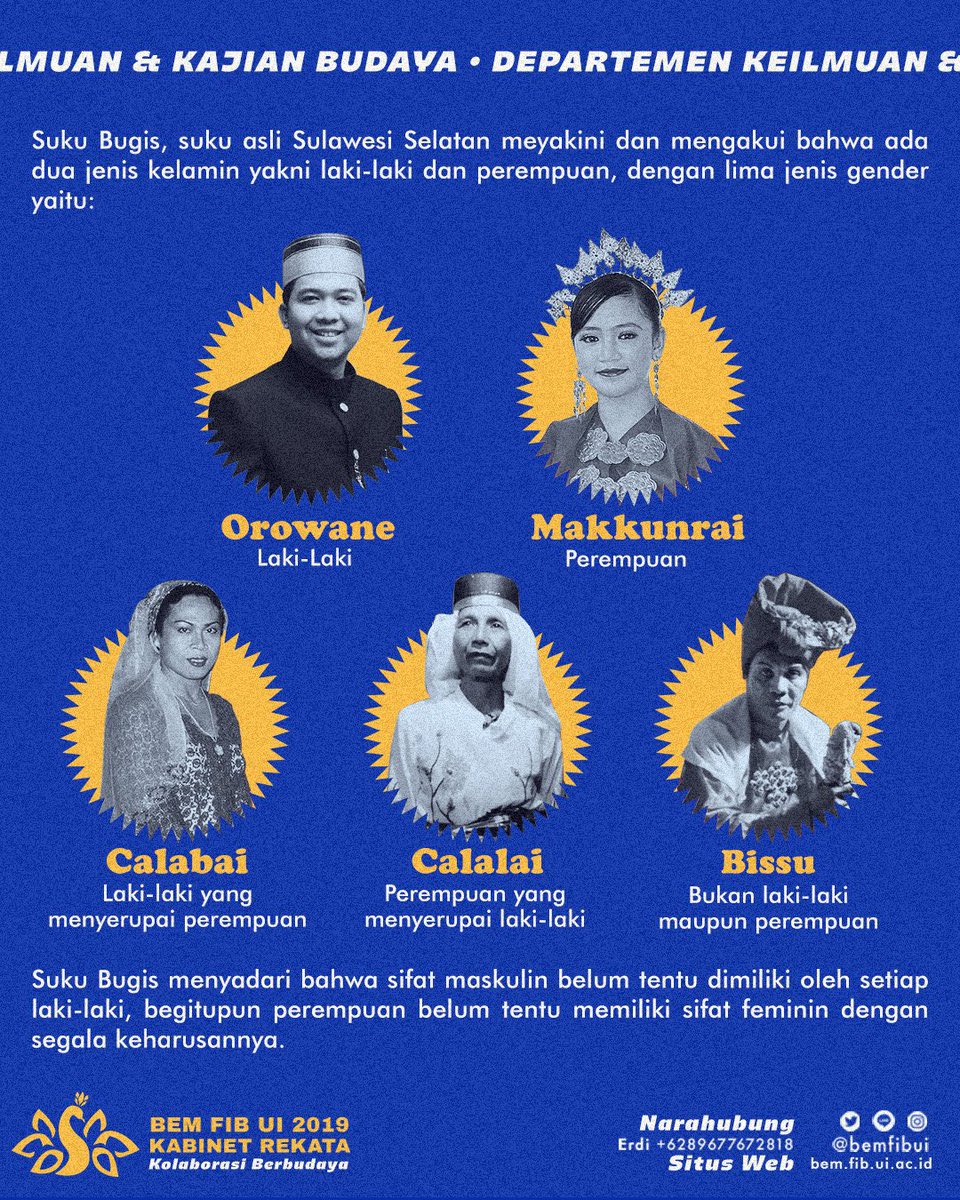 OynRetriever's tweet photo. gue heran ada wota yg menilai org yang pro-LGBTQ itu moral kompasnya ga melihat geografis, ethic-values, dan historikalnya, cuma sekadar “ga merugikan orang lain”…

orang-orang bebal mau dikasih data tentang gender di suku Bugis, atau penari lengger lanang, ya ttp aja bebal 😂😂 https://t.co/rYXMdnDZwQ