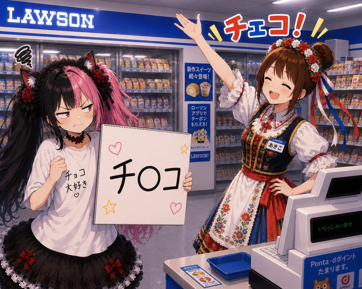 ラモちゃん様 akiko_lawson (・д・)ﾁｯ…