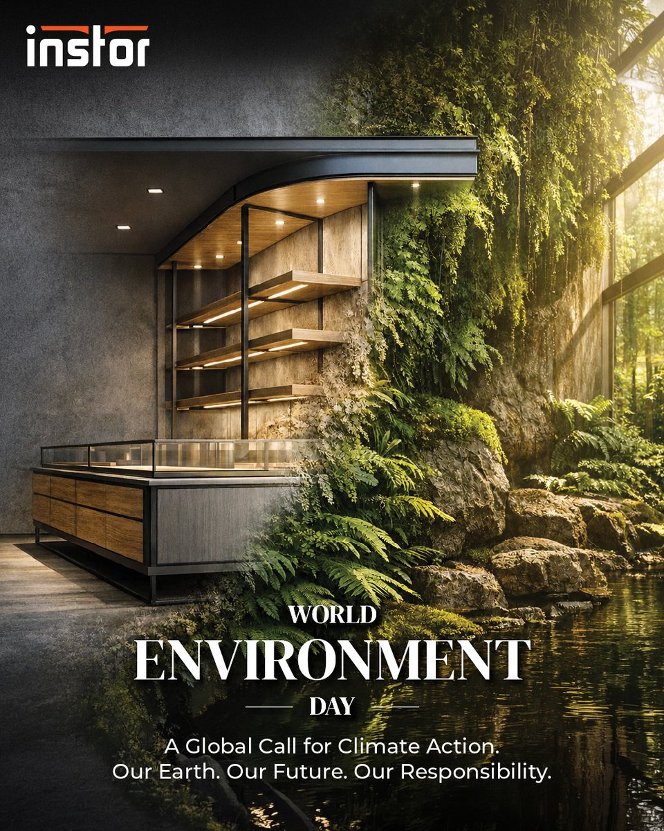 instorindia's tweet photo. This World Environment Day 2026, Instor India is doing its bit by making manufacturing more mindful and efficient. 🌿

Small steps, less waste, and smarter use of resources—because every little effort counts towards a cleaner future.
Let’s take care of the only home we have. https://t.co/tACj9L8xDO