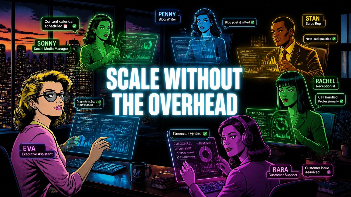 RealtorSteveC's tweet photo. A visionary Agency Founder is crushing it. She’s scaling with Marblism’s AI employees to stay lean. Scaling without overhead is the way to win. See how: https://t.co/IaxnaEnxIb #AI #Scaling #Success #Agency https://t.co/QRZfzpVwEv