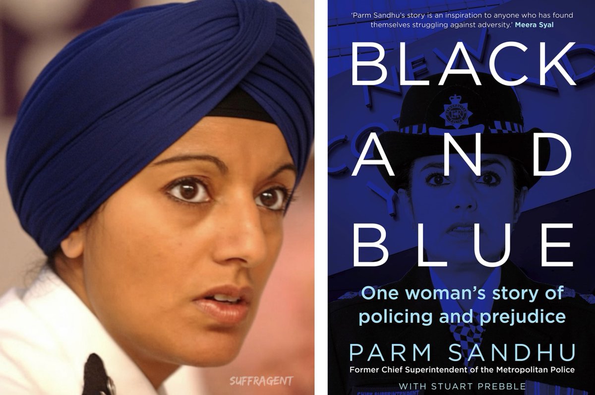 Suffragent_'s tweet photo. Meet Parm Sandhu. She sued @metpoliceuk for discrimination and pocketed £120k - despite becoming the force's highest-ranking Indian officer.

She then wrote a book calling everyone racist. 

She’s now @CollegeofPolice's Chief Executive, which explains everything RE: Henry Nowak. https://t.co/BReUWq4SN4