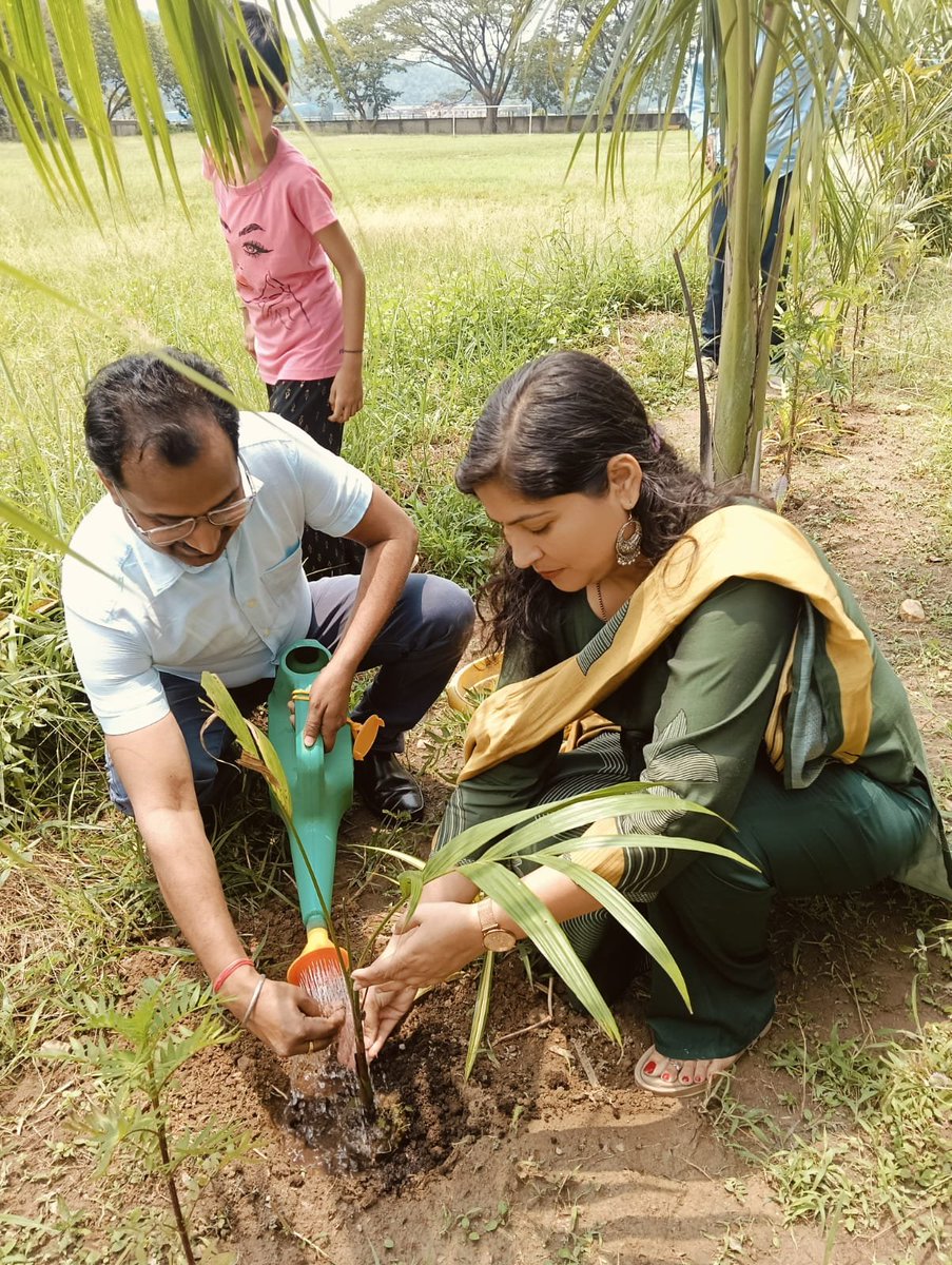KVBorjhar's tweet photo. Protect Nature, Preserve Life 🌍

World Environment Day 2026🌱

Plantation Drive at PM SHRI KV AFS BORJHAR✨
The future is green—let’s grow 
together. 🍃
#EkPedMaaKeNaam #WorldEnvironment Day #GreenCampus @KVS_HQ @GuwahatiKvs @EduMinOfIndia https://t.co/LlTkAYuU7s