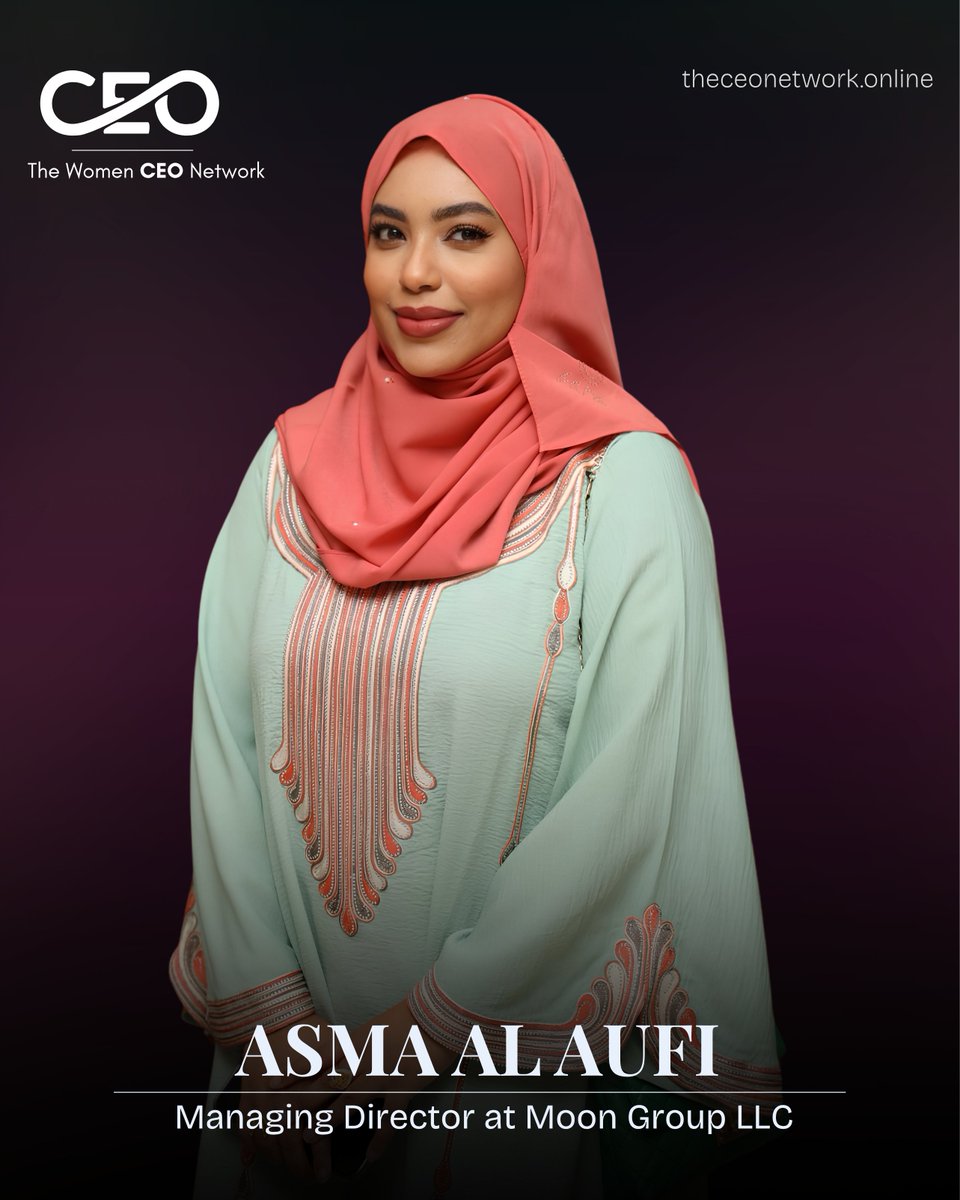 ceonetwork360's tweet photo. Meet Dr. Asma Al Aufi — the education leader and researcher who bridges academia and industry as Managing Director at Moon Group LLC and Lecturer at Sultan Qaboos University, while being recognized as a member of the Forbes Business Council.

Read More;
https://t.co/LeQqKZWmFq https://t.co/ma3SsjJHpD