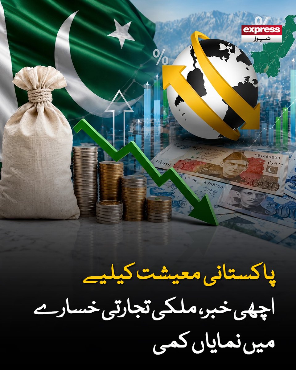 ExpressNewsPK's tweet photo. برآمدات میں اضافہ اور درآمدات میں کمی سے تجارتی فرق کم ہوگیا، مشیر خزانہ

مزید پڑھیں : https://t.co/1LdGoNgoED

#pakisatneconomy #PakistanTrade #LatestNews #ExpressNews https://t.co/XqEqnjoSoD