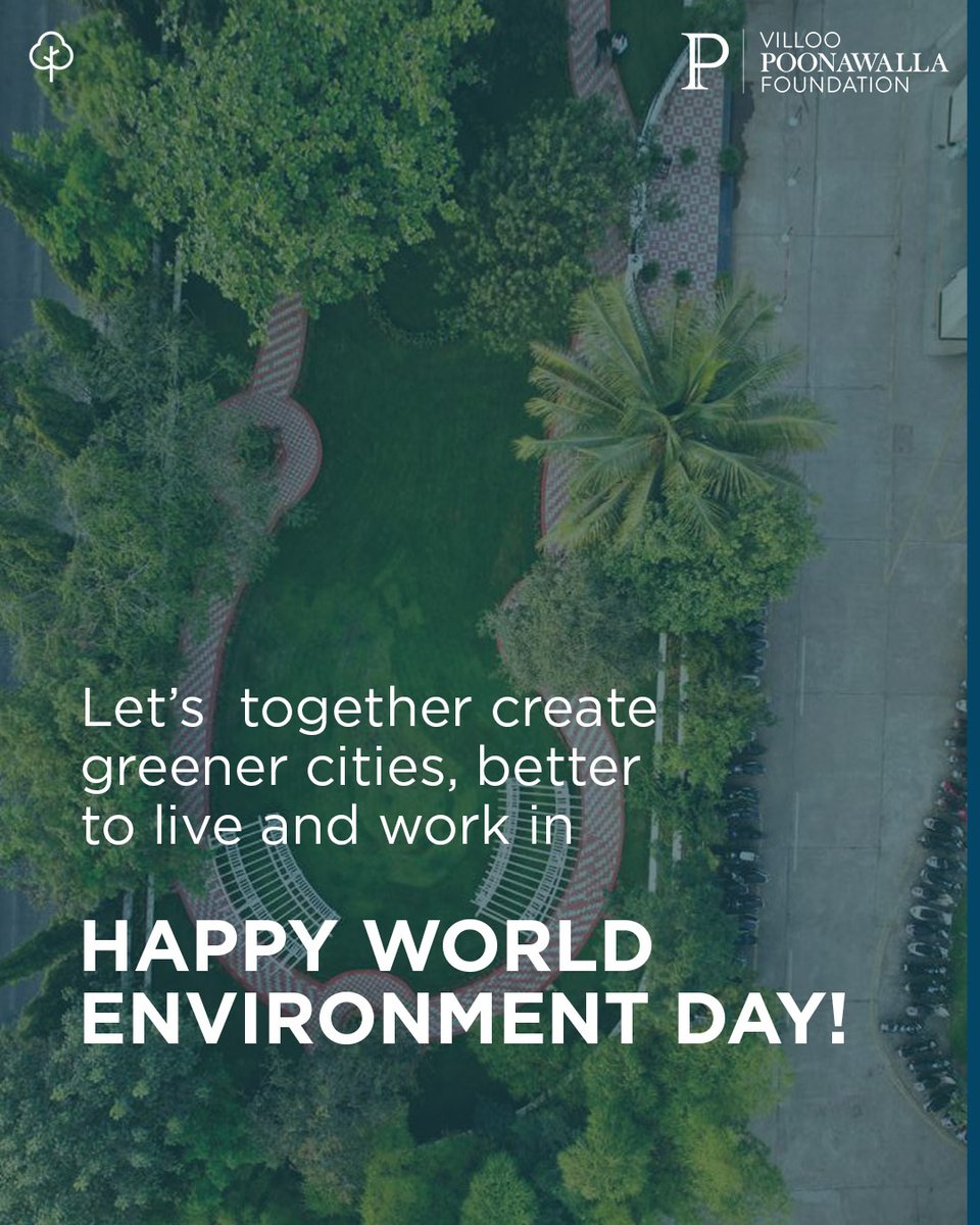 vpcfoundation's tweet photo. As cities grow, green spaces are essential. They improve air quality, support environmental balance, and strengthen communities.
On World Environment Day, we reaffirm our commitment to greener, more sustainable cities.
#WorldEnvironmentDay #GreenCities #Sustainability #GoGreen https://t.co/kwRa0G5dkB
