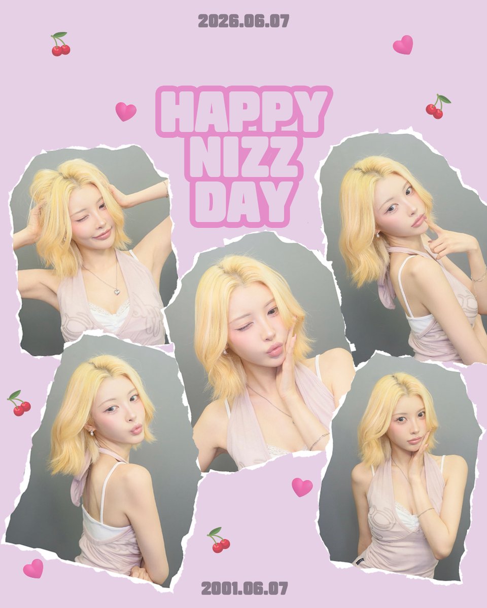 X_in_official's tweet photo. [🎂]
260607
🩷HAPPY NIZZ DAY🩷

XIN의 메인보컬 니즈의 생일을 축하합니다🎉

#XIN #엑신
#NIZZ #니즈
#HAPPYNIZZDAY https://t.co/jLOj5cjttA