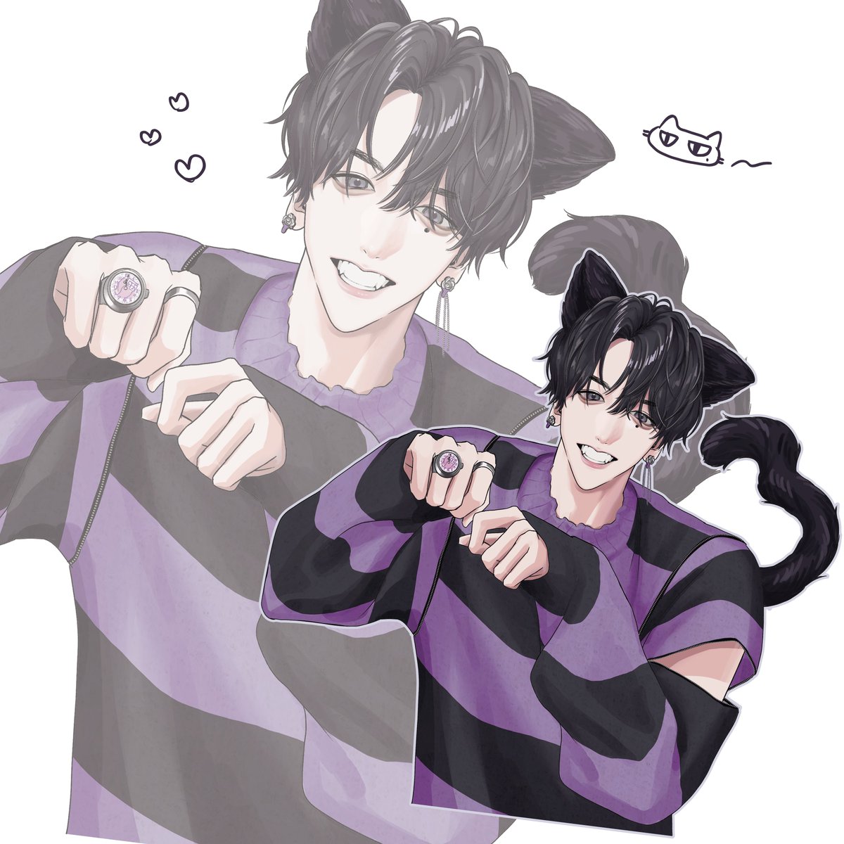 SiSi7ef's tweet photo. フラスタになる予定だった猫志麻さん🐈‍⬛💜 https://t.co/RUnYCF2wTq