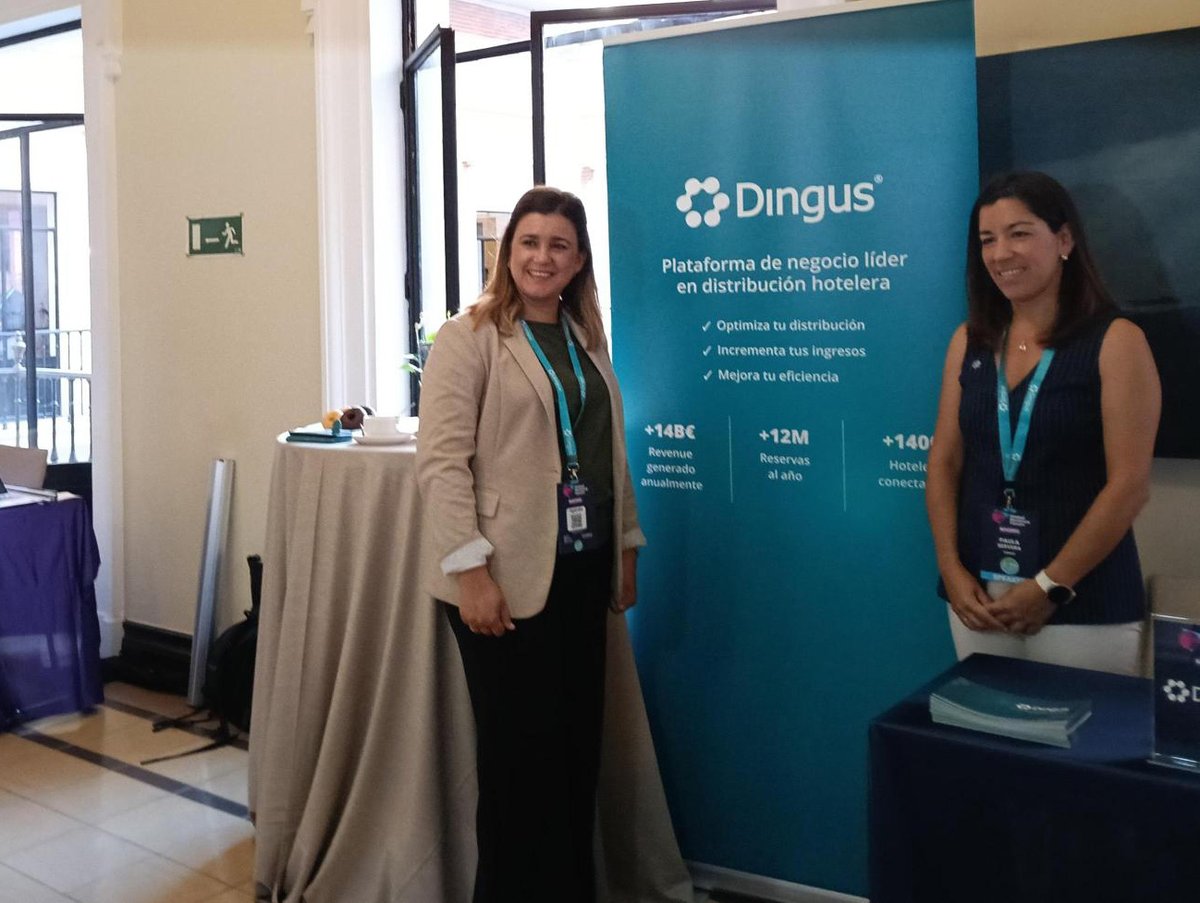 dingus_corp's tweet photo. 🌐 Dingus en el #GlobalRevenueForum Madrid 2026
📈Paula Servera en el panel 'Hiper-personalización 2.0': datos y tecnología como estrategia real de ingresos.
#dingus #SmartChannel #tecnología #datos https://t.co/wEzqXspeu1