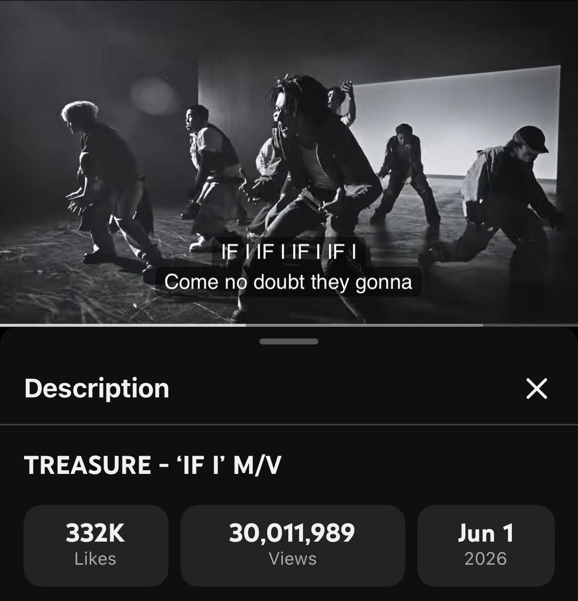 partmn's tweet photo. 30 ล้านแตกแล้ว ทึเมมันเก่งจังวะ 

NEW WAV IF I RELEASE
#TREASURE_NEW_WAV
#IFIดิพี่NewWavดิว๊า
#TREASURE @treasuremembers https://t.co/GGadnQ50BT